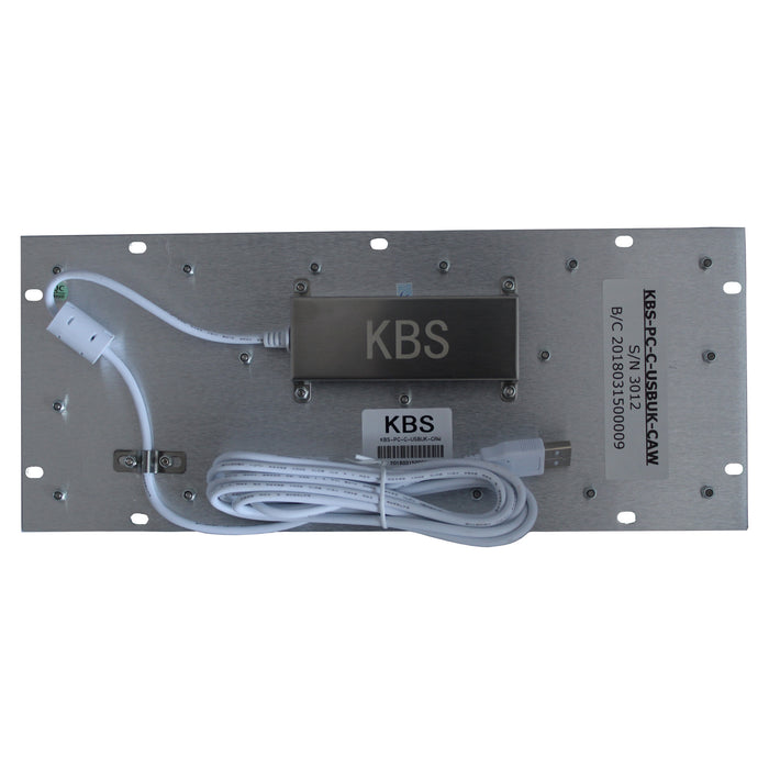 KBS-PC-C Stainless Steel Panel Mount Keyboard