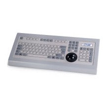 CKS 128T Series - Cased with Integrated Trackball