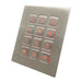 GrafosSteel-12-Square-Key Backlit Number Pad