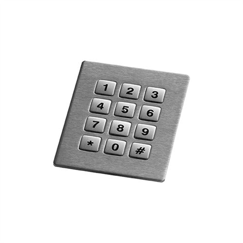 GrafosSteel-12-Square-Key Number Pad
