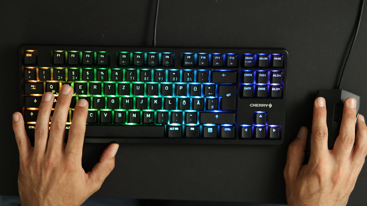CHERRY G80-3000N RGB TKL Gaming Keyboard
