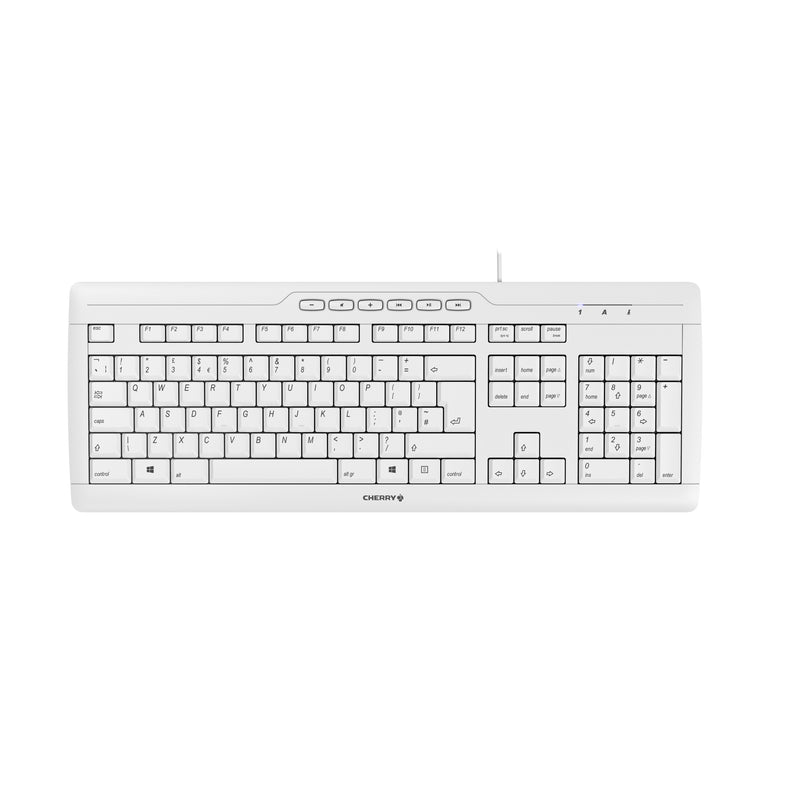 CHERRY STREAM 3.0 G85-23200 Keyboard with Whisper Quiet Keystrokes