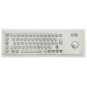 KBS-PC-D Stainless Steel Keyboard with Trackball