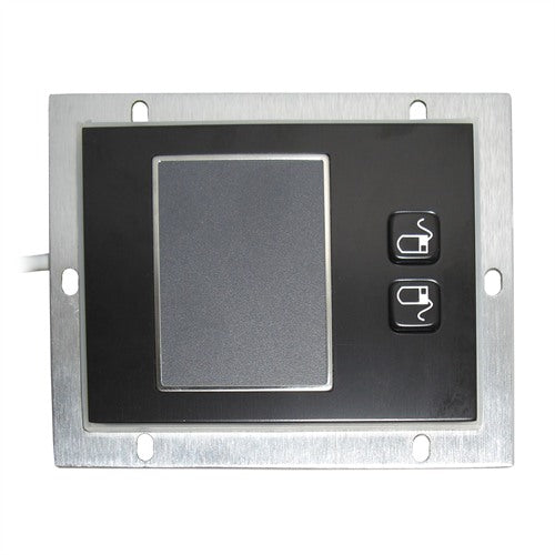 KBS-TB-A-BL Stainless Steel Panelmount Touchpad in Black