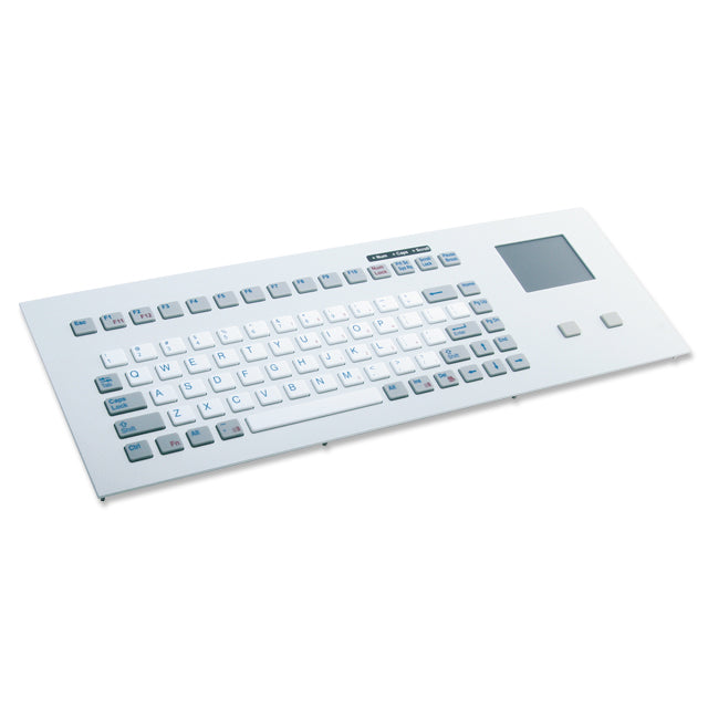 Indukey TKG-083b-TOUCH-MODUL-SILVER Keyboard — Keyboard Specialists LTD