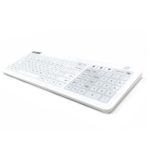 AccuMed Glass Keyboard with Integrated Touchpad