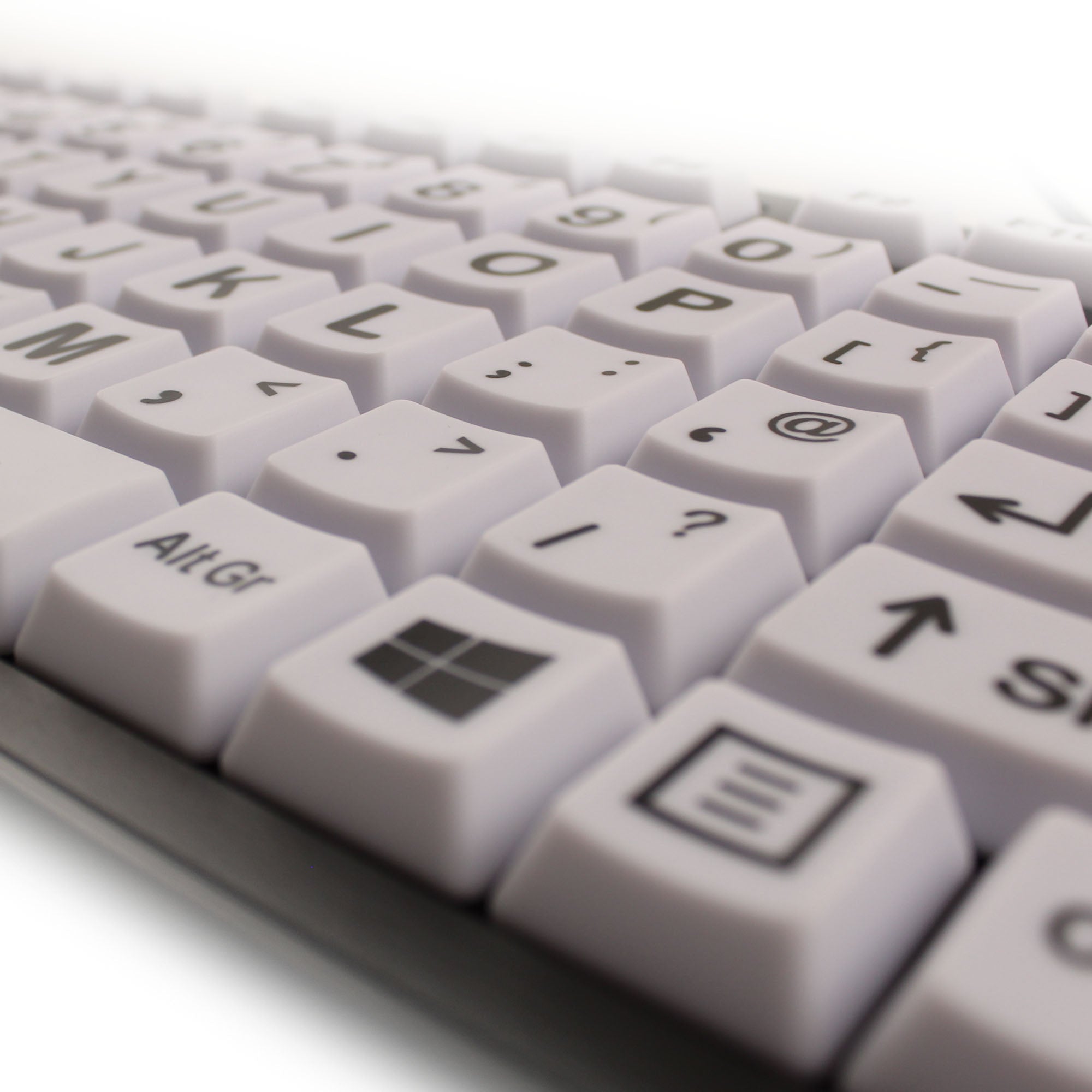 Accuratus Monster 2 High Contrast Uppercase Keyboard with Extra Large ...