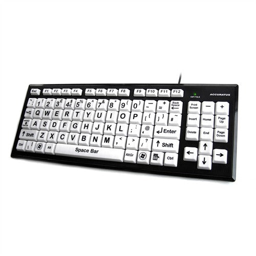 Accuratus Monster 2 High Contrast Keyboard