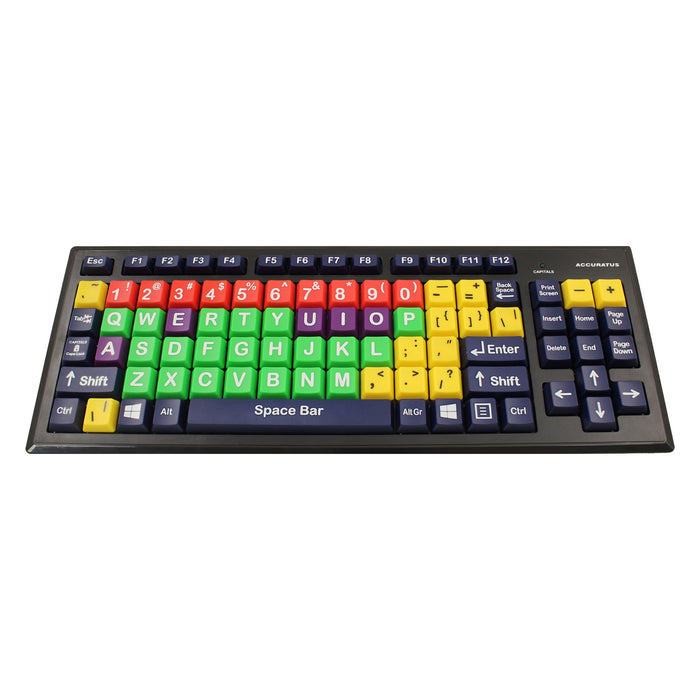 Accuratus Monster 2 Mix Uppercase Keyboard