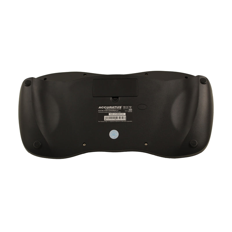 Accuratus Toughball HIVIS Keyboard with Integrated Trackball