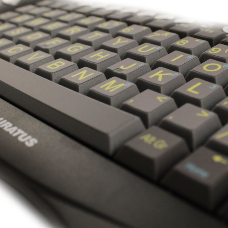 Accuratus Toughball HIVIS Keyboard with Integrated Trackball