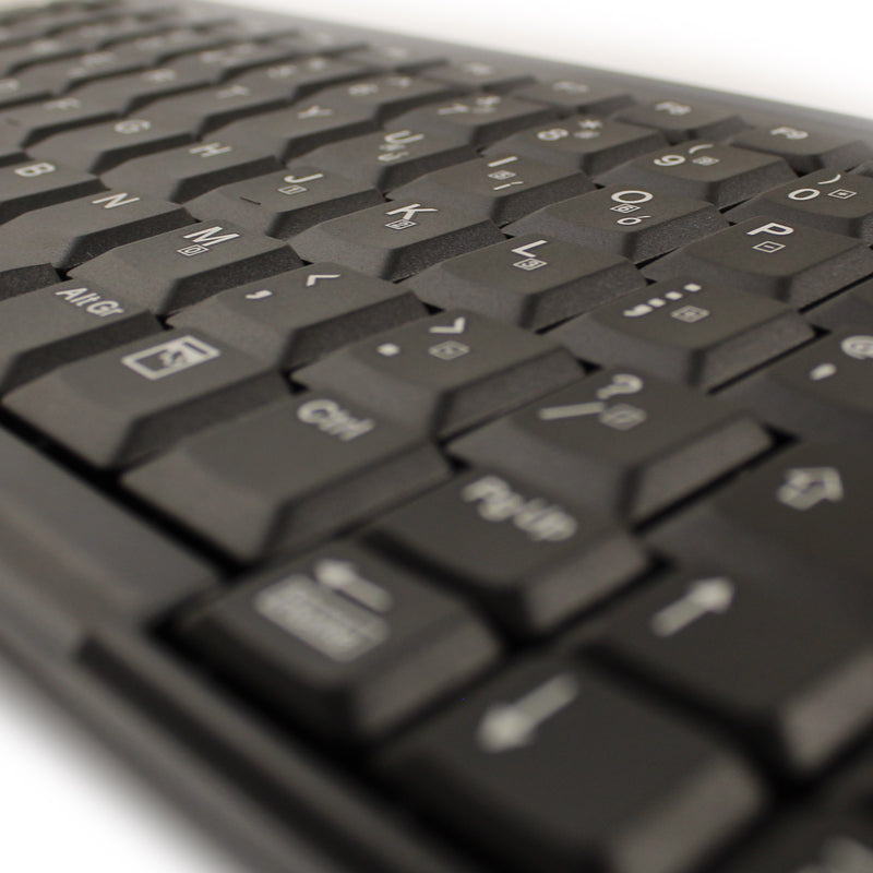 Accuratus KYB500-K82D Compact Keyboard with Integrated Trackball