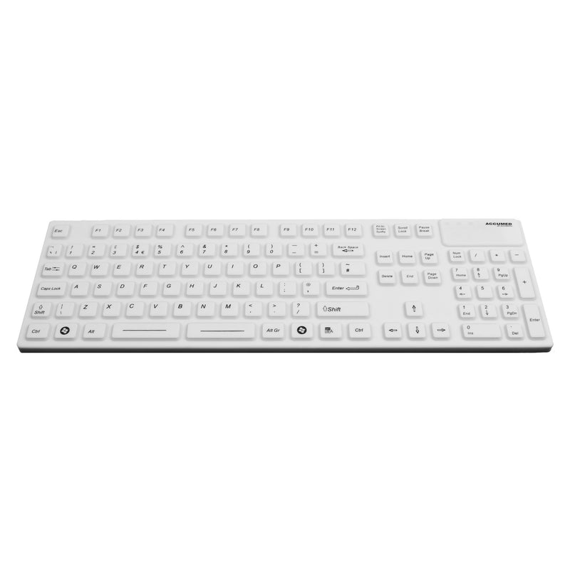 AccuMed Medical Keyboard (105) and Mouse Bundle (MOUNA-SIL)