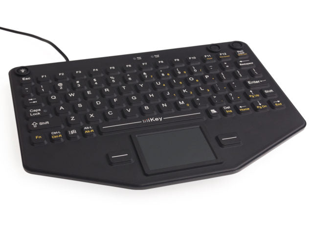 iKey SL-80-TP Rugged Compact Mobile Keyboard with Touchpad