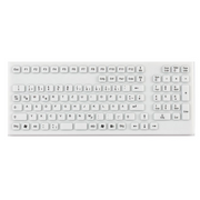 Indukey TKG-106-IP68-WHITE-USB Smart Clinical Keyboard