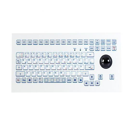 InduKey TKS-088c-TB38-MODUL Keyboard with Integrated Trackball