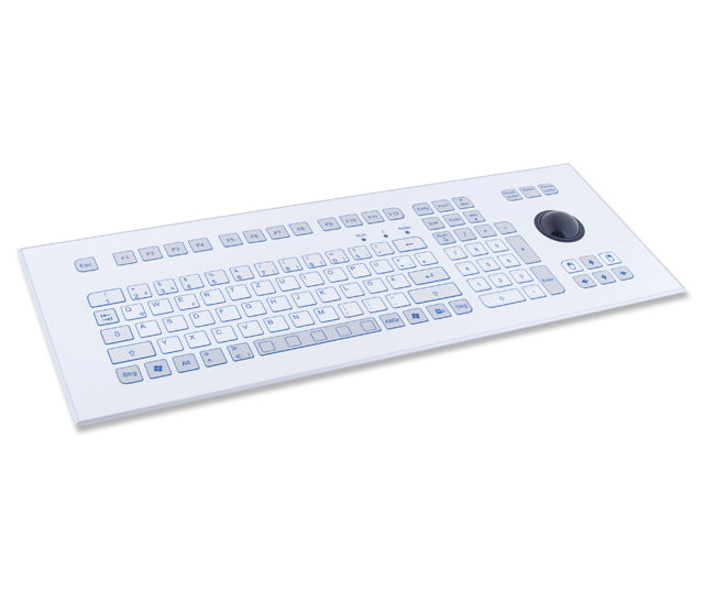InduKey TKS-105c-TB38-MODUL Keyboard with Integrated Trackball