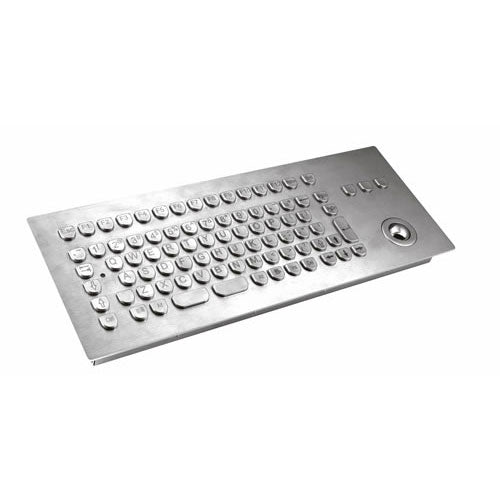 InduKey TKV-084-TB25V-MODUL Vandal Proof Keyboard with Integrated Trackball