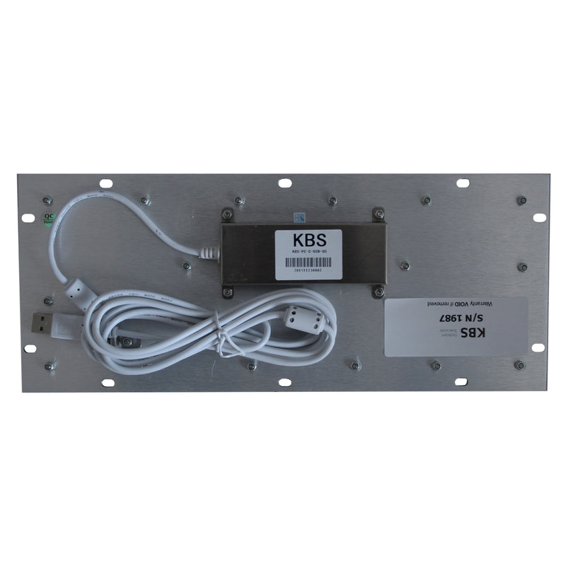 KBS-PC-C Stainless Steel Panel Mount Keyboard