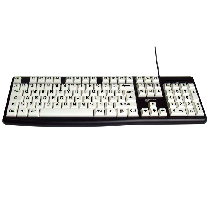 KBSV3-WH - High Visibility Keyboard — Keyboard Specialists LTD