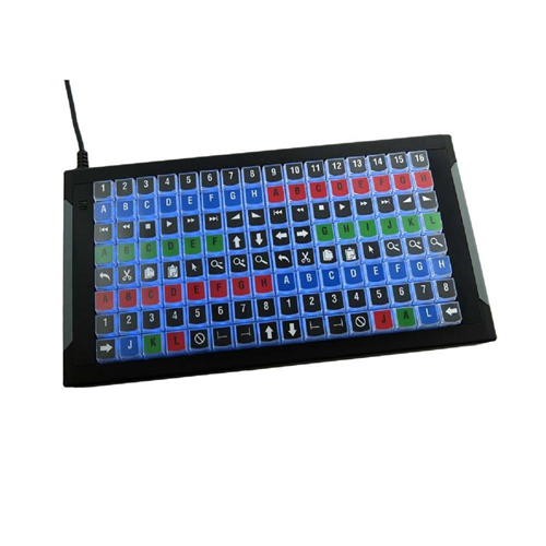 Xkb X-keys XKE-128 Programmable KVM Keyboard — Keyboard Specialists LTD