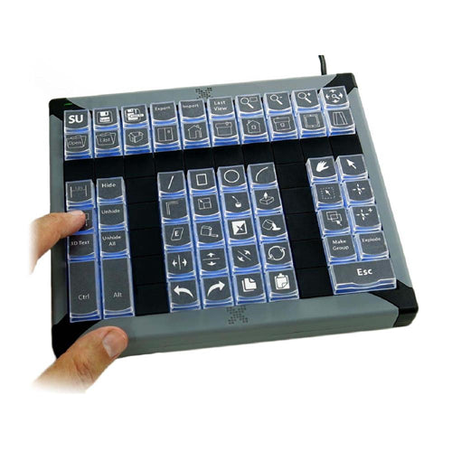 X-keys XK-60 Programmable KVM Keyboard