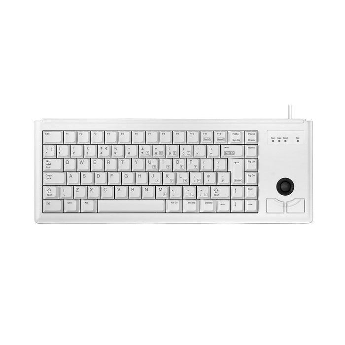 CHERRY G84-4400 Compact Keyboard with Integrated Trackball
