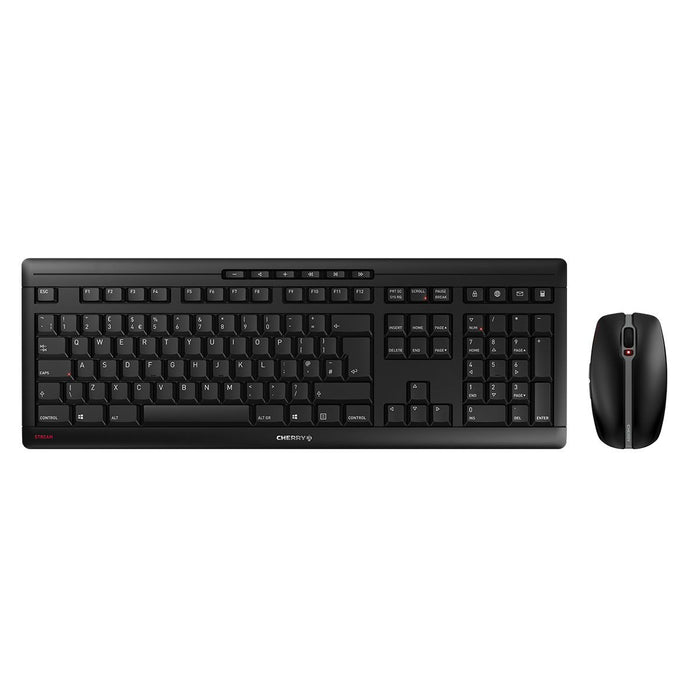 CHERRY STREAM Desktop Recharge Wireless Keyboard and Mouse Set