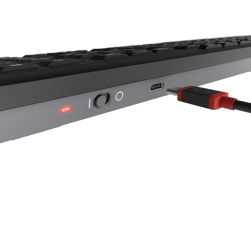 CHERRY STREAM Desktop Recharge Wireless Keyboard and Mouse Set