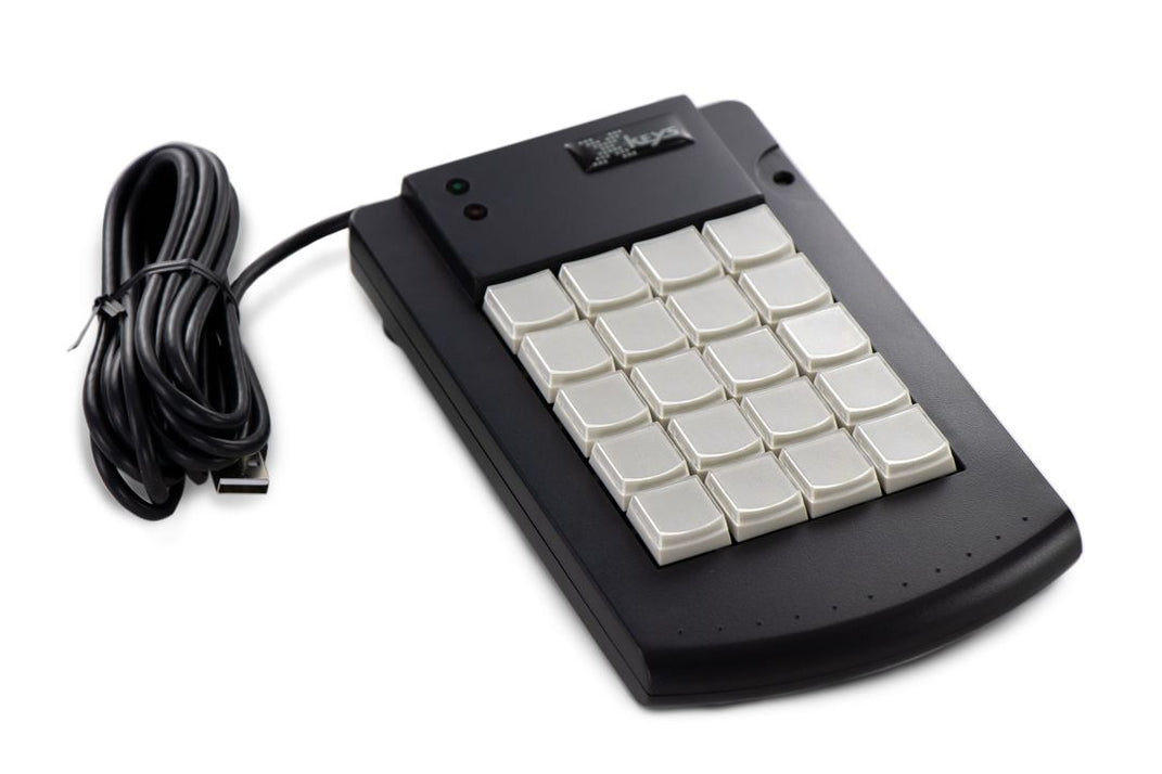 X-Keys XK-24-KVM Programmable Keypad for use with a KVM Switch ...