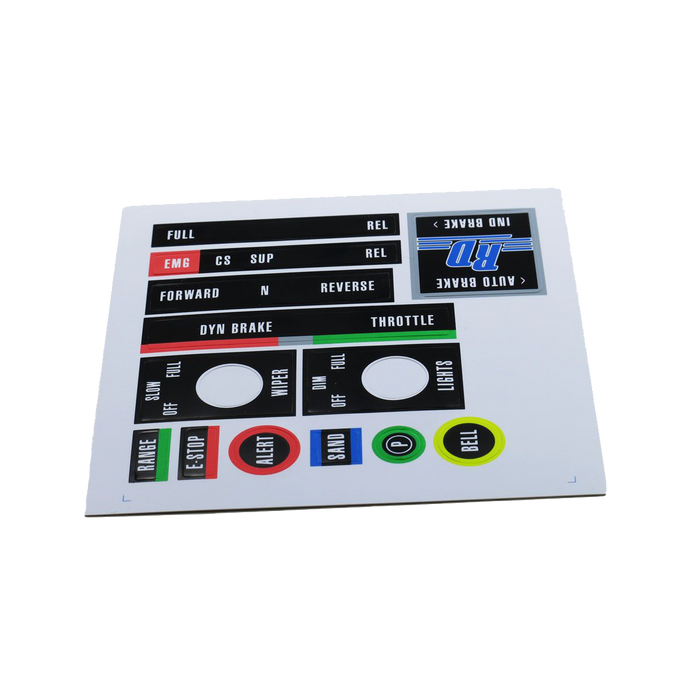 RailDriver Sticker Set — Keyboard Specialists LTD