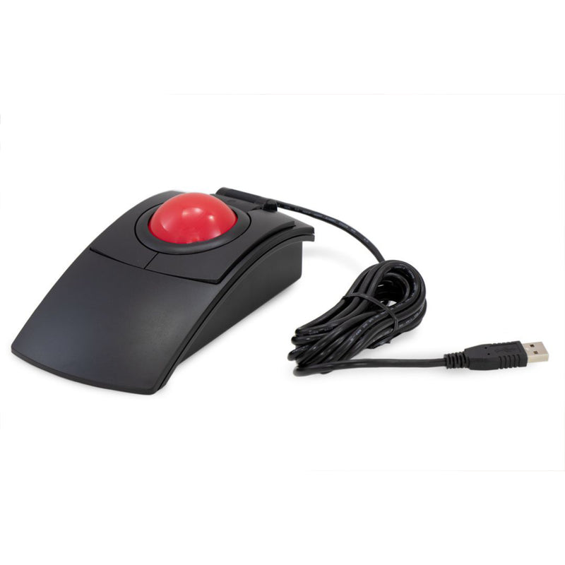 L Trac X-keys L-Trac Red Trackball — Keyboard Specialists LTD